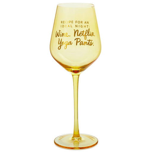Recipe for an Ideal Night Wine Glass