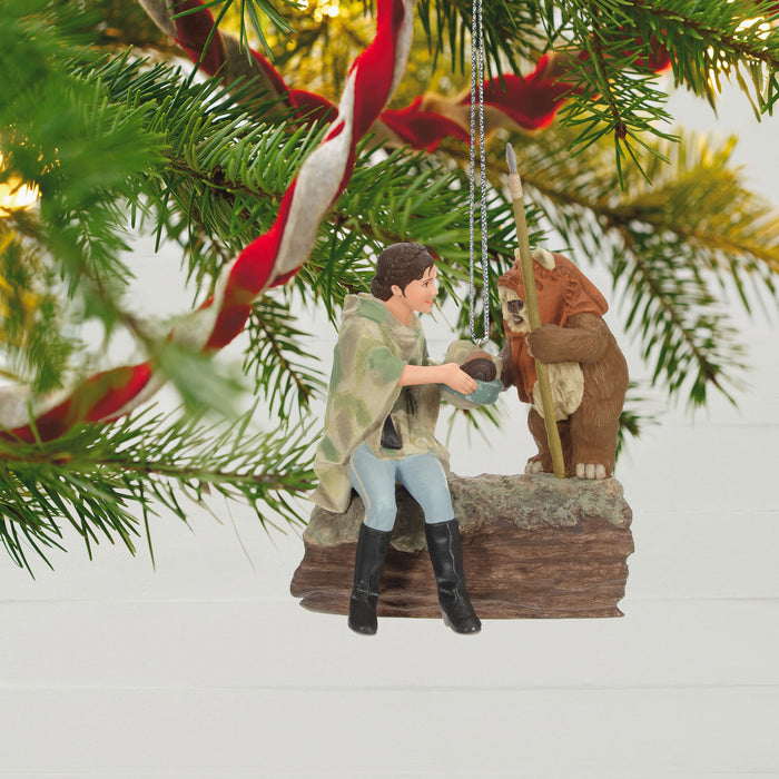 Star Wars: Return of the Jedi™ A Curious Encounter on Endor™ 2023 Ornament