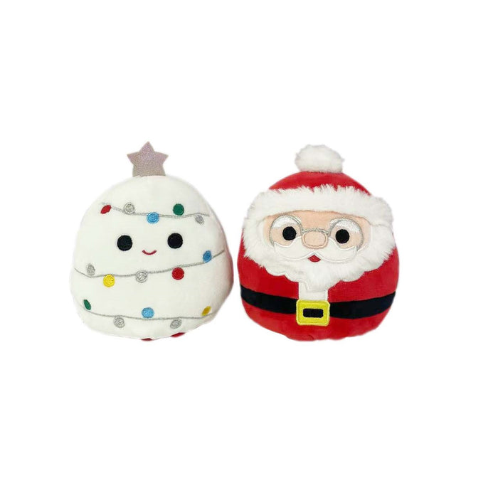 5" Santa with Glasses/Jingle the White Christmas Tree Flip-A-Mallows