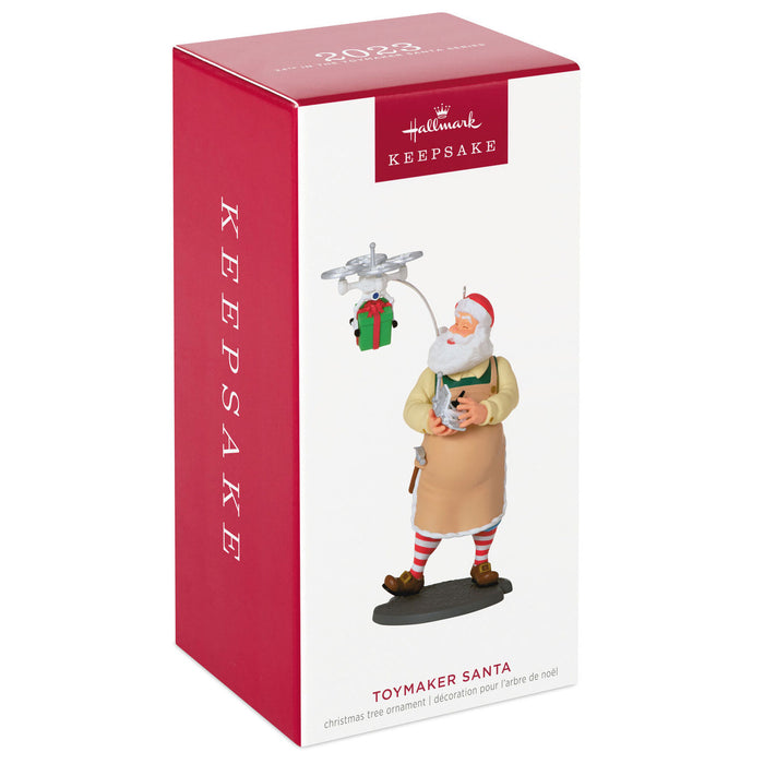 Dated 2023 Toymaker Santa Ornament - 24th in the Series