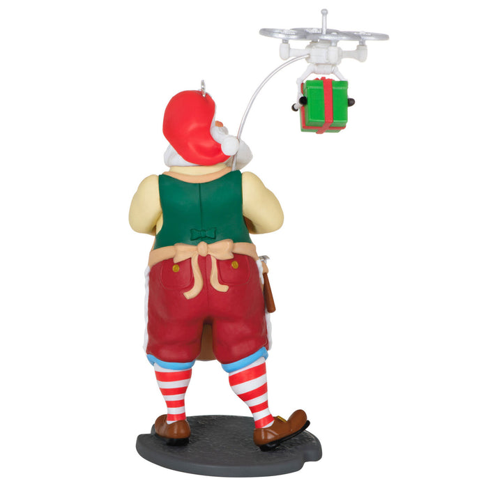 Dated 2023 Toymaker Santa Ornament - 24th in the Series