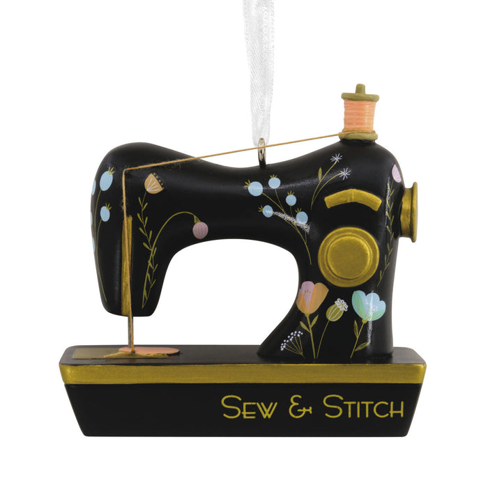Sew & Stitch Sewing Machine Hallmark Ornament
