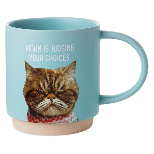 Judgmental Cat Mug