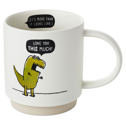 T-Rex Love You This Much Mug