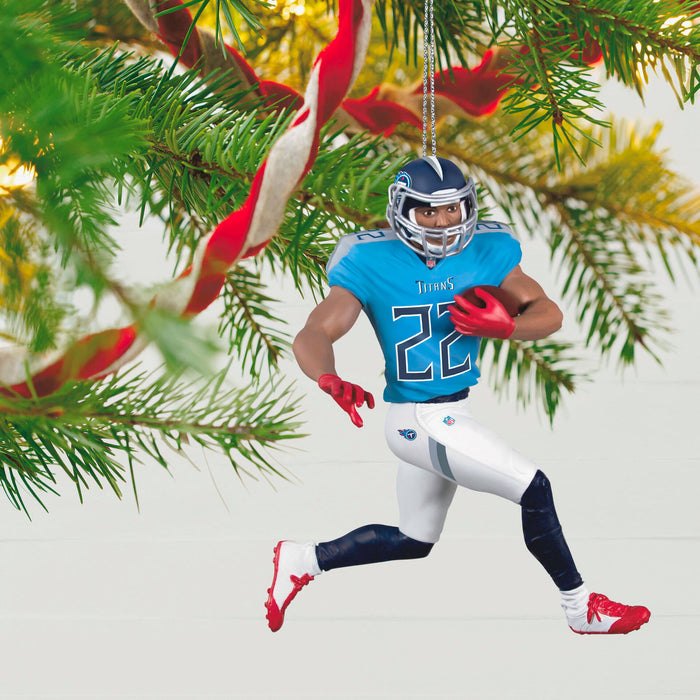 NFL Tennessee Titans Derrick Henry 2022 Ornament - 28th in the Football Legends Series