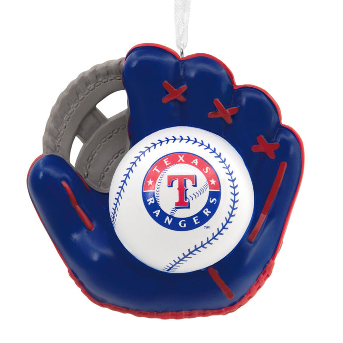 MLB Texas Rangers™ Baseball Glove Hallmark Ornament