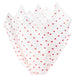 Tiny Red Hearts on White Tissue Paper