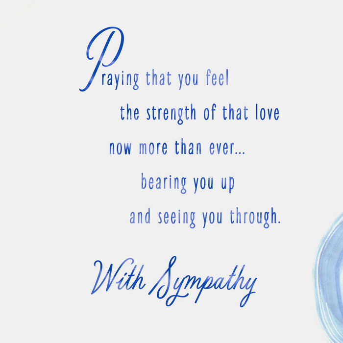 The Love and Connection You Shared Sympathy Card for Loss of Loved One