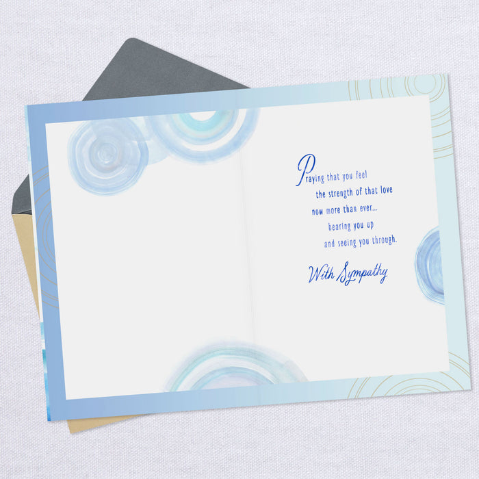 The Love and Connection You Shared Sympathy Card for Loss of Loved One