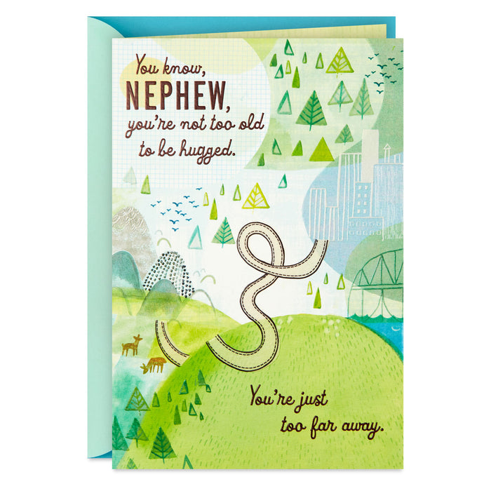 Hug Pop-Up Birthday Card for Nephew
