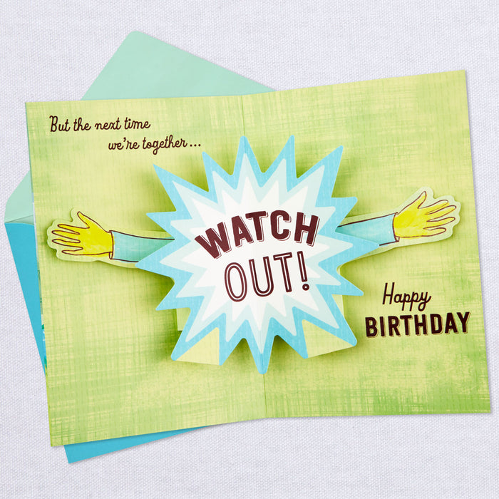 Hug Pop-Up Birthday Card for Nephew