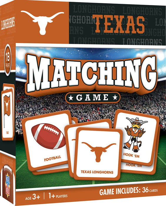 University of Texas Matching Game