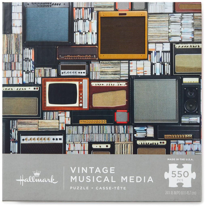 Vintage Musical Media 550 Piece Puzzle
