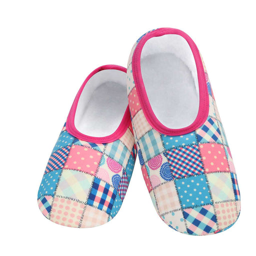 Patchwork Skinnies Snoozies! Slippers