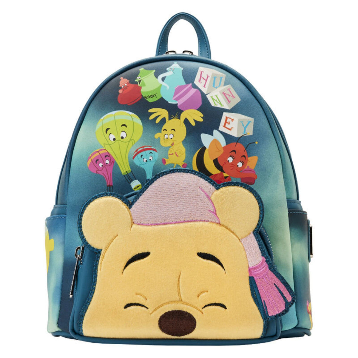 Disney's Winnie The Pooh Custom Painted Vegan Leather Wallet