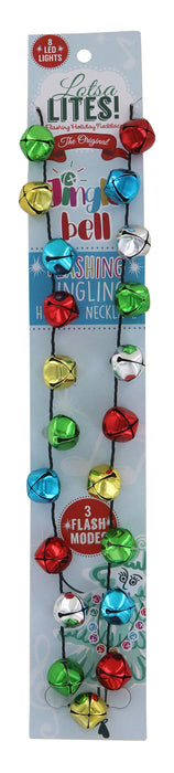 Jingle Bell Flashing Necklace