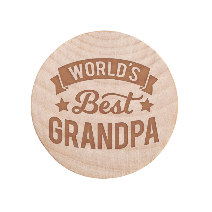World's Best Grandpa Magnetic Bottle Opener