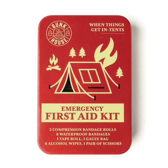 Bunkhouse™ Emergency First Aid Kit red