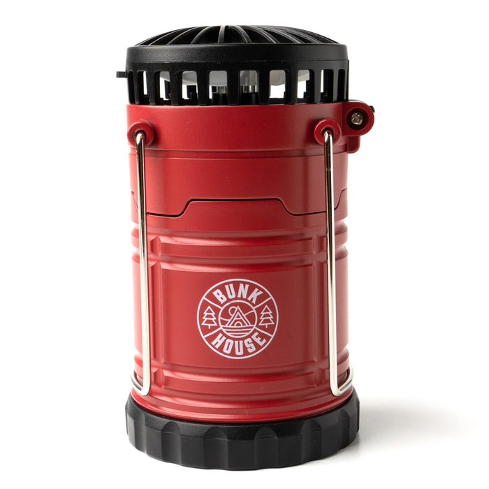 Bunkhouse™ Firefly™ 2-In-1 Rechargeable Lantern & Fan red