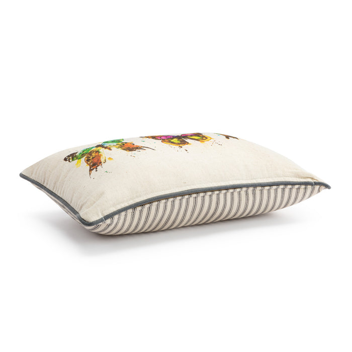 Dean Crouser Butterfly & Friends Lumbar Pillow