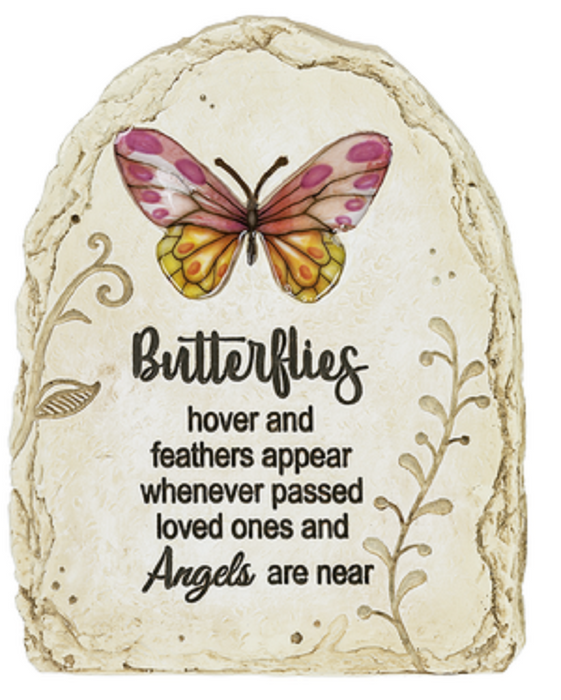 Whisper I Love You Butterfly Memorial - Garden Stones