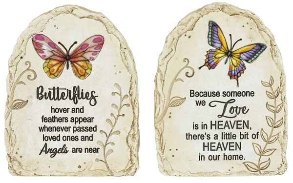 Whisper I Love You Butterfly Memorial - Garden Stones