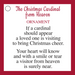 The Christmas Cardinal from Heaven Charm