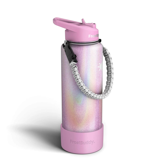 Frost Buddy 32oz Sports Buddy Water Bottle - Pink Glitter
