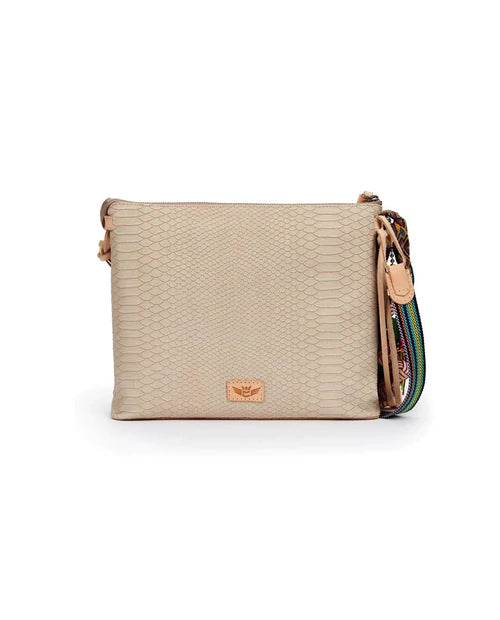 Consuela Thunderbird Crema Snake Downtown Crossbody