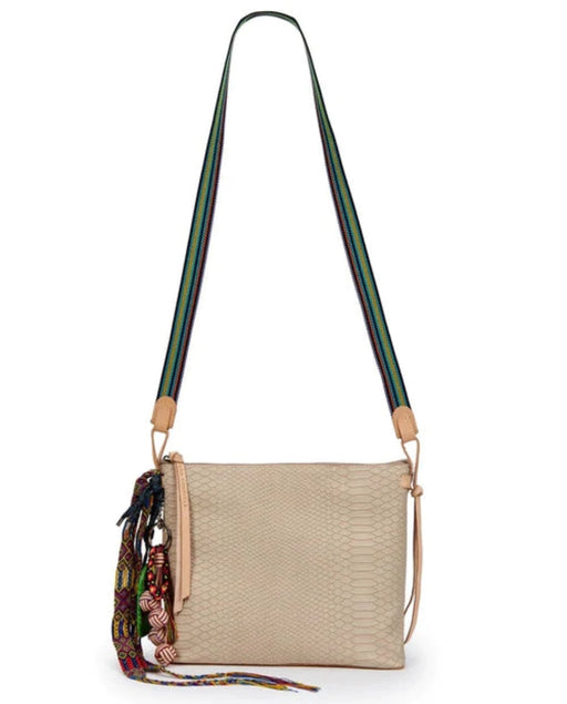 Consuela Thunderbird Crema Snake Downtown Crossbody