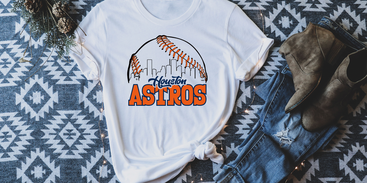 houston astros baseball shirt
