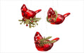 Kissing Krystal Teeny Cardinal Ornament