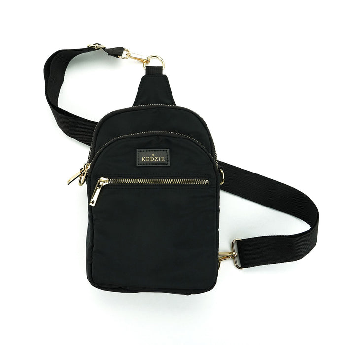 Kedzie roundtrip convertible sling black Clearance