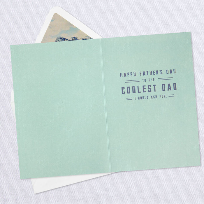 Best Dad Ever Father's Day Card With Can Cooler