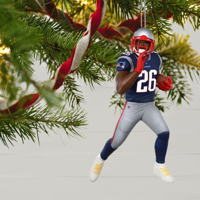 Dated 2020 - NFL New England Patriots Sony Michel Ornament