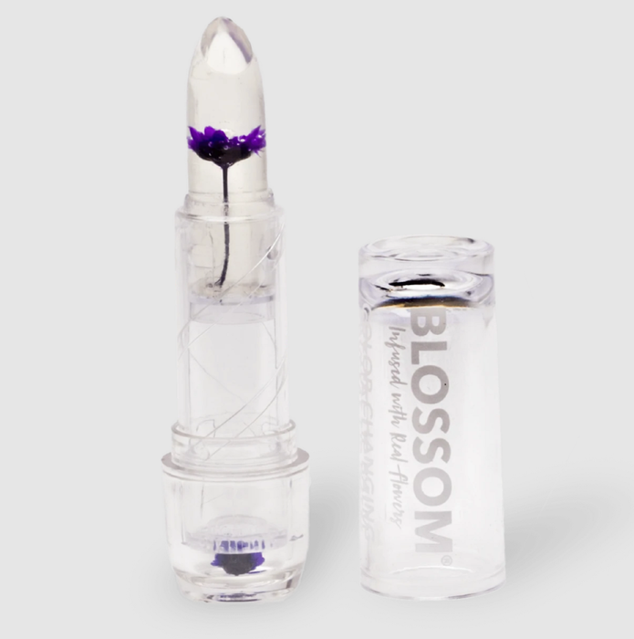 Purple Flower ColorChanging Crystal Lip Balm — Trudy's Hallmark