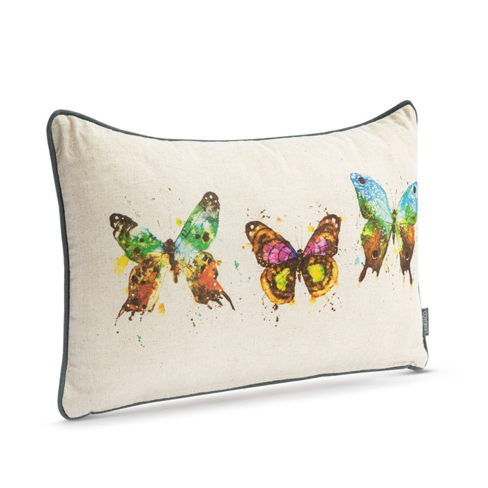 Dean Crouser Butterfly & Friends Lumbar Pillow