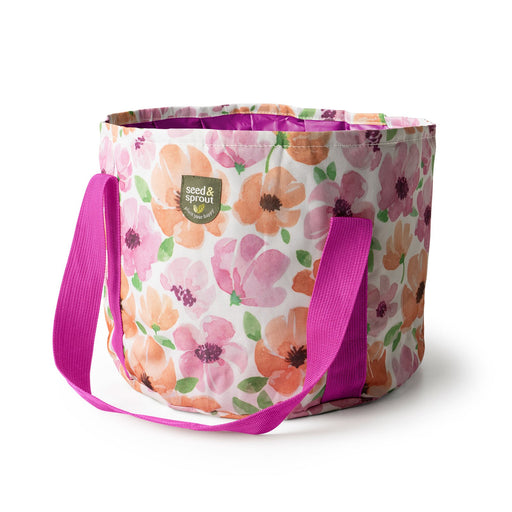 Seed & Sprout Foldable Gardening Bucket - August Bloom